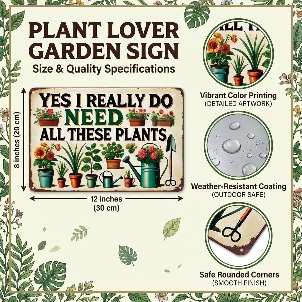 Garden Gifts I Really Need All These Plants Vintage Gardening Signs for Home …