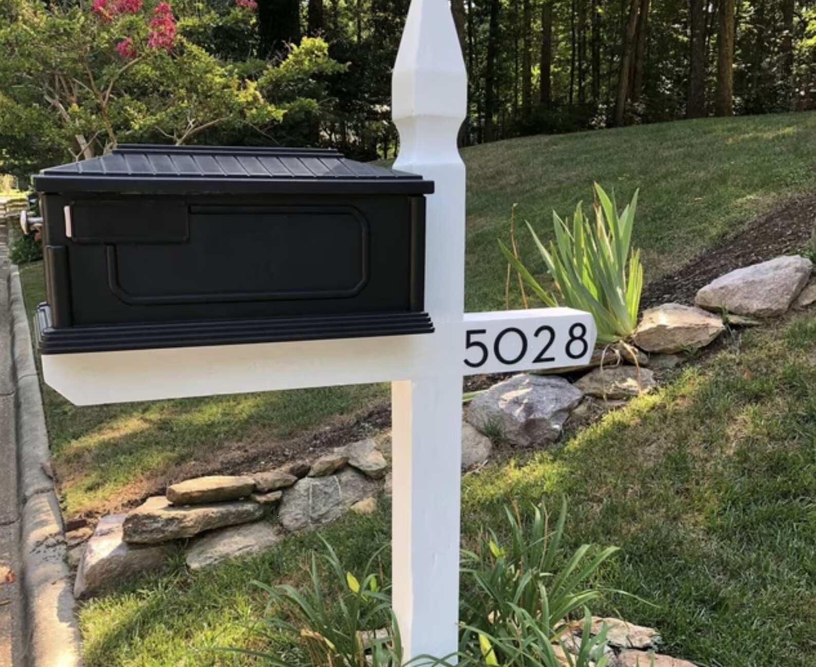 5″ Stainless Steel Floating House Number Outside, Metal Modern House Numbers