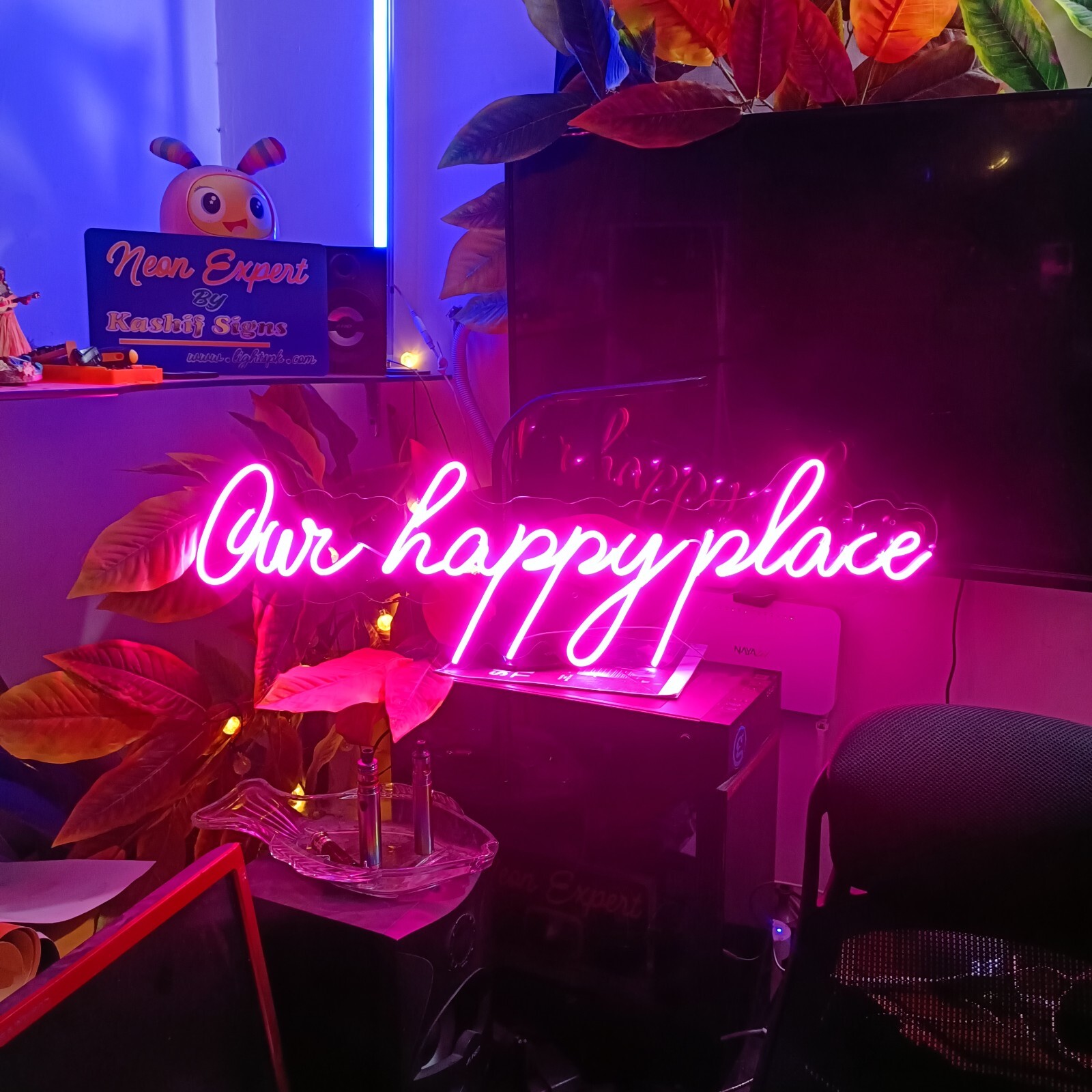 Custom Neon Light Signs for Home and Office Wall Decor, Wedding or Party Gifting