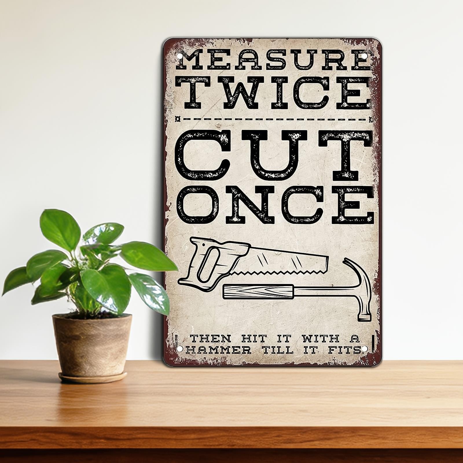 Metal Sheet Sign Mega Signs Aluminum 8×12 Retro Funny Kitchen Decor