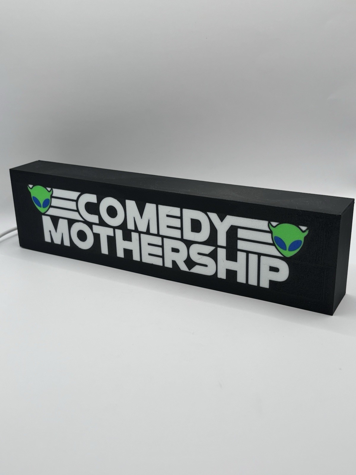 Rectangular Comedy Mothership – Light Up LED Sign