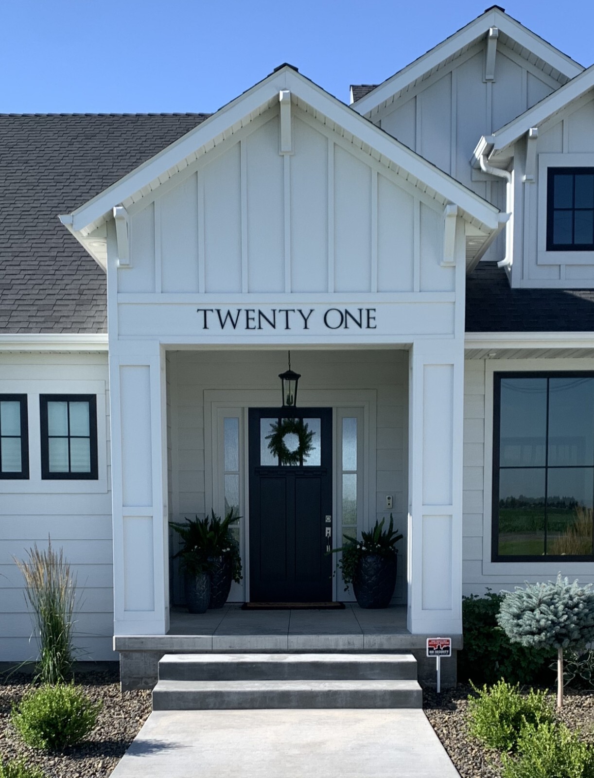 7 inch Roman House Numbers or Letters; color choices