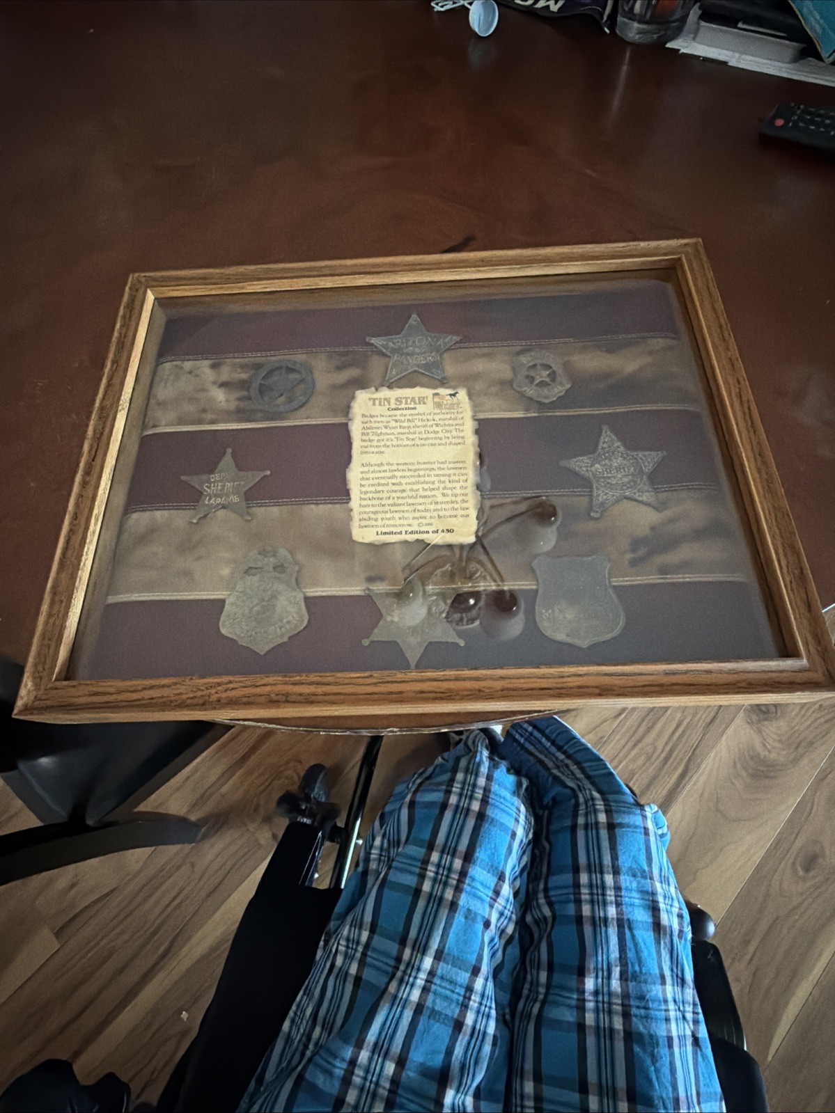 Wooden Framed Badges Would Make Great Display For Your Collection Only 450 Made