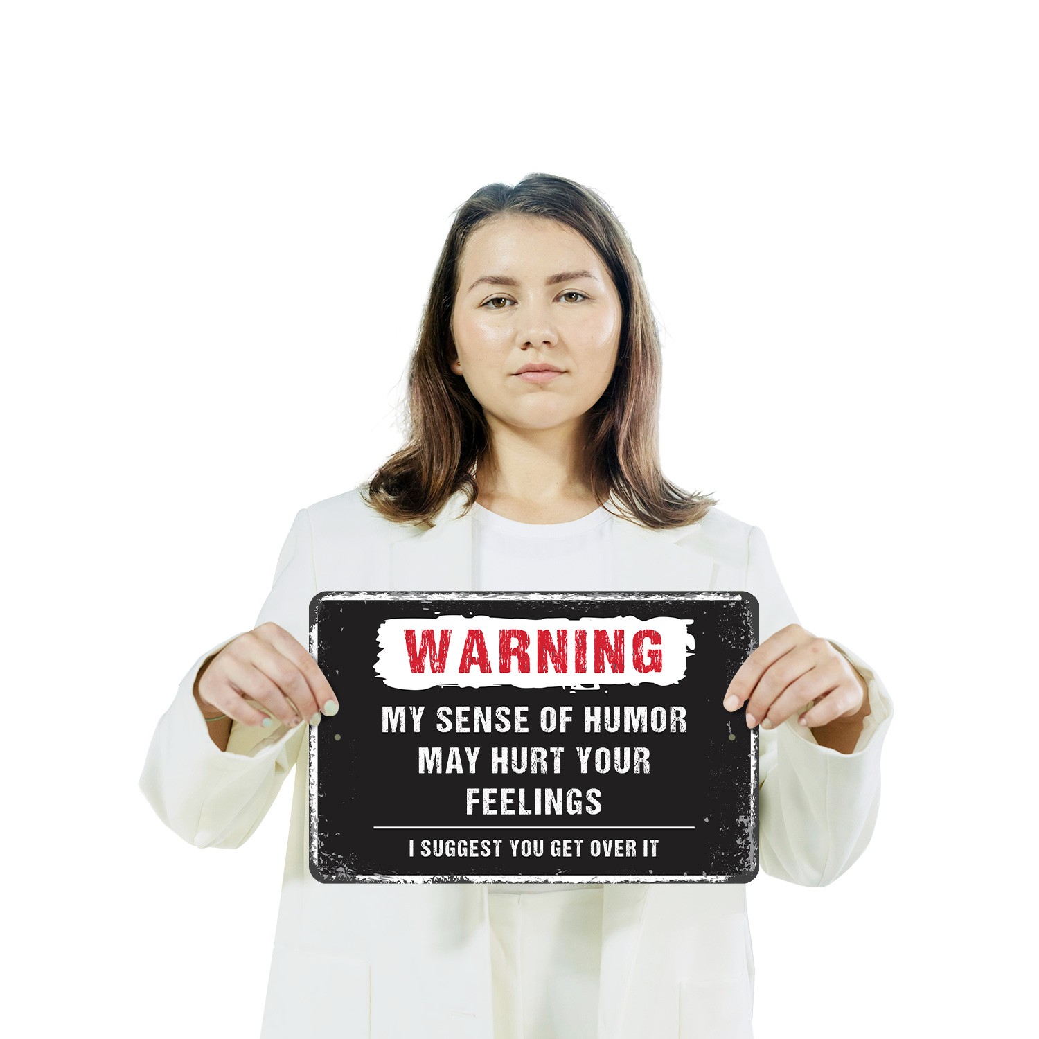 My Sense Of Humor May Hurt Your Feelings Sign Proceed With Thick Skin Perfect
