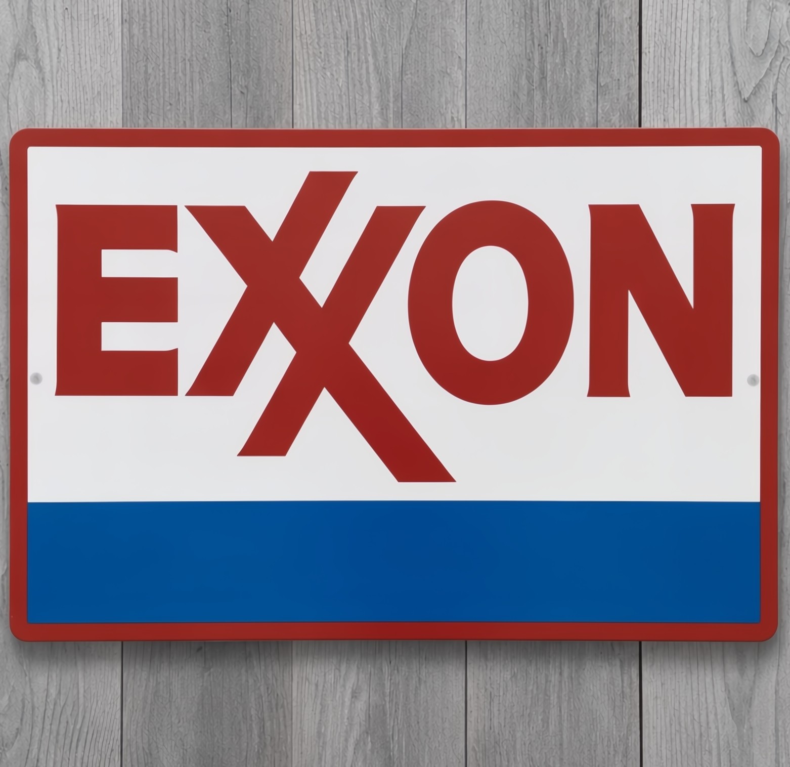 Exxon 12 x 18 Novelty Metal Sign Made In USA New!
