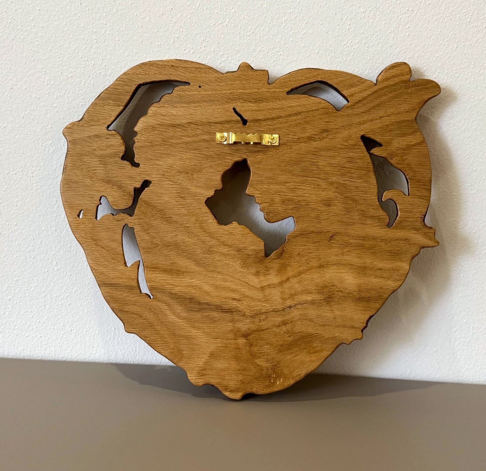 Mother and Child Wooden Heart Plaque – Family Love Gift, Wall Art Home Decor