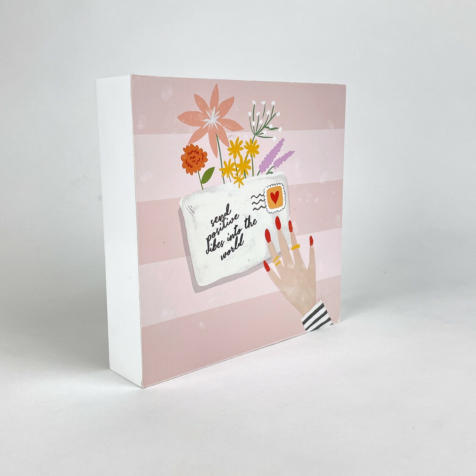 Send Positive Vibes Into the World Hobby Lobby 7×7 Road Trip 21 Collection Decor
