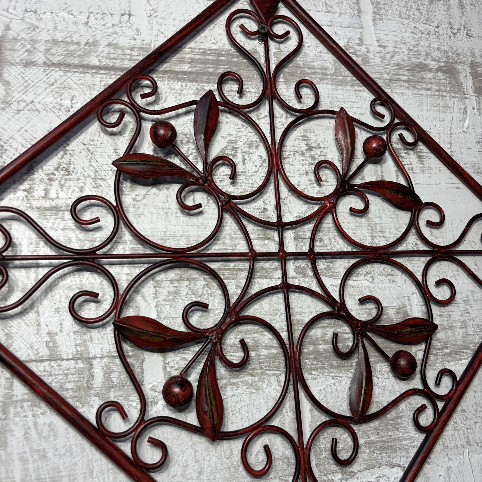 Wrought Iron Scroll Decor