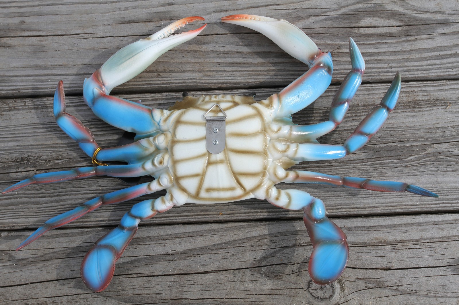 1-Huge 17 Inch BLUE CRAB Restaurant Wall Decor,All Occasion Gifts,Bath Decor