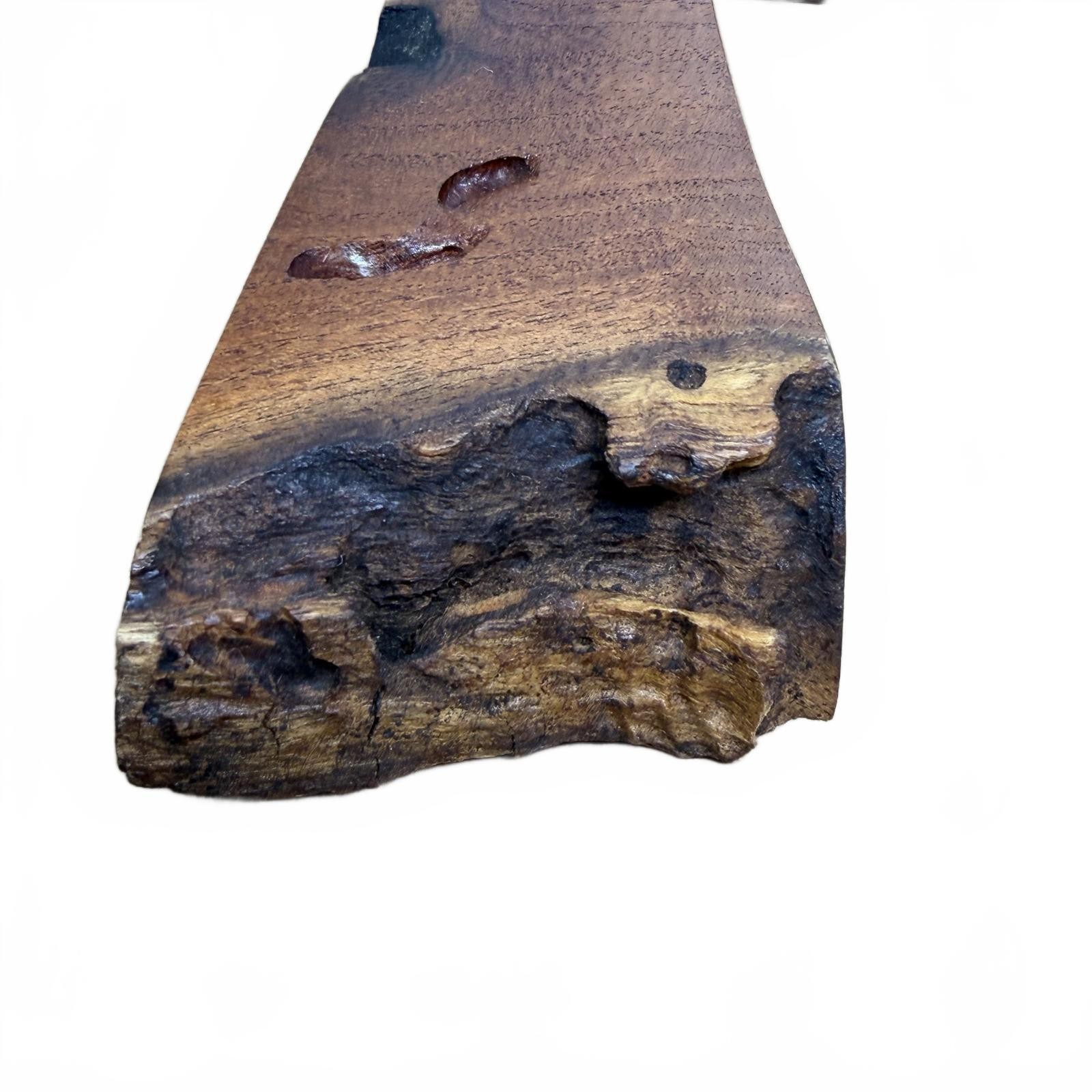 Handcrafted Mesquite Wood Wall Cross Rustic Western Christian Natural Home Decor
