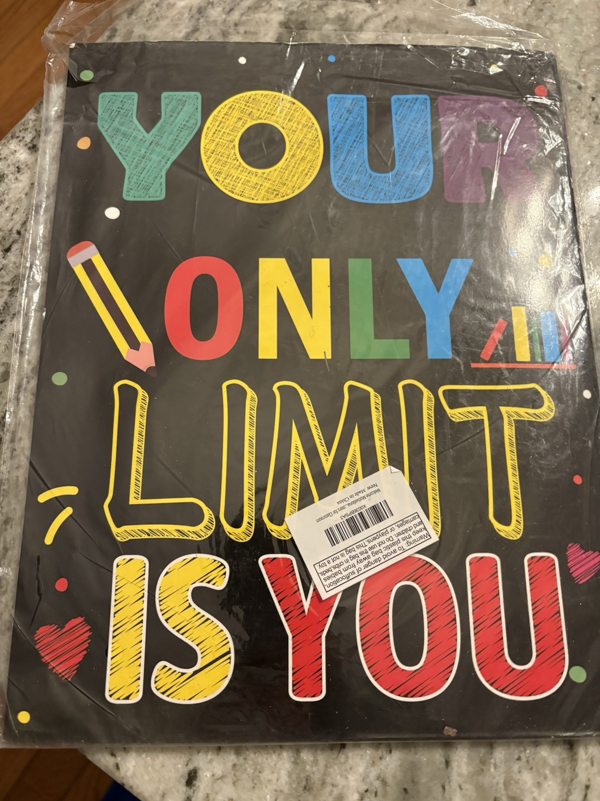 2 packs of Motivational School Signs