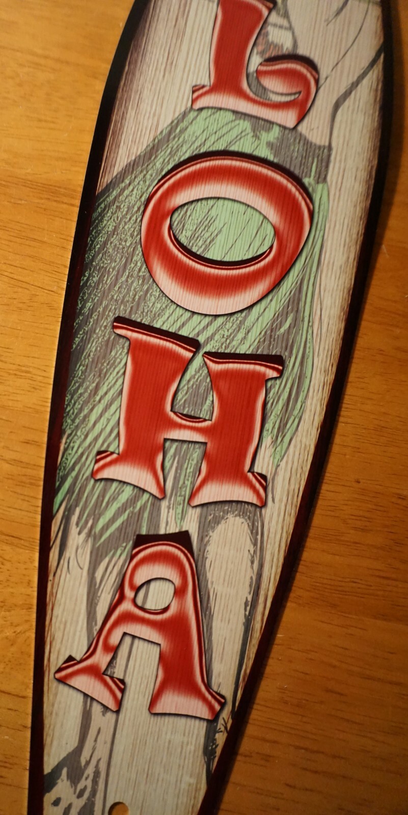 ALOHA RETRO VINTAGE STYLE HULA DANCER LUAU Tiki Bar Beach Surfboard Home Decor