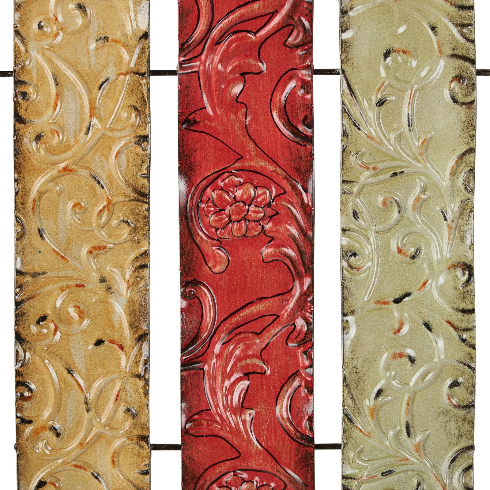 13951 Metal Wall Decor, Multicolor, 24 by 20″