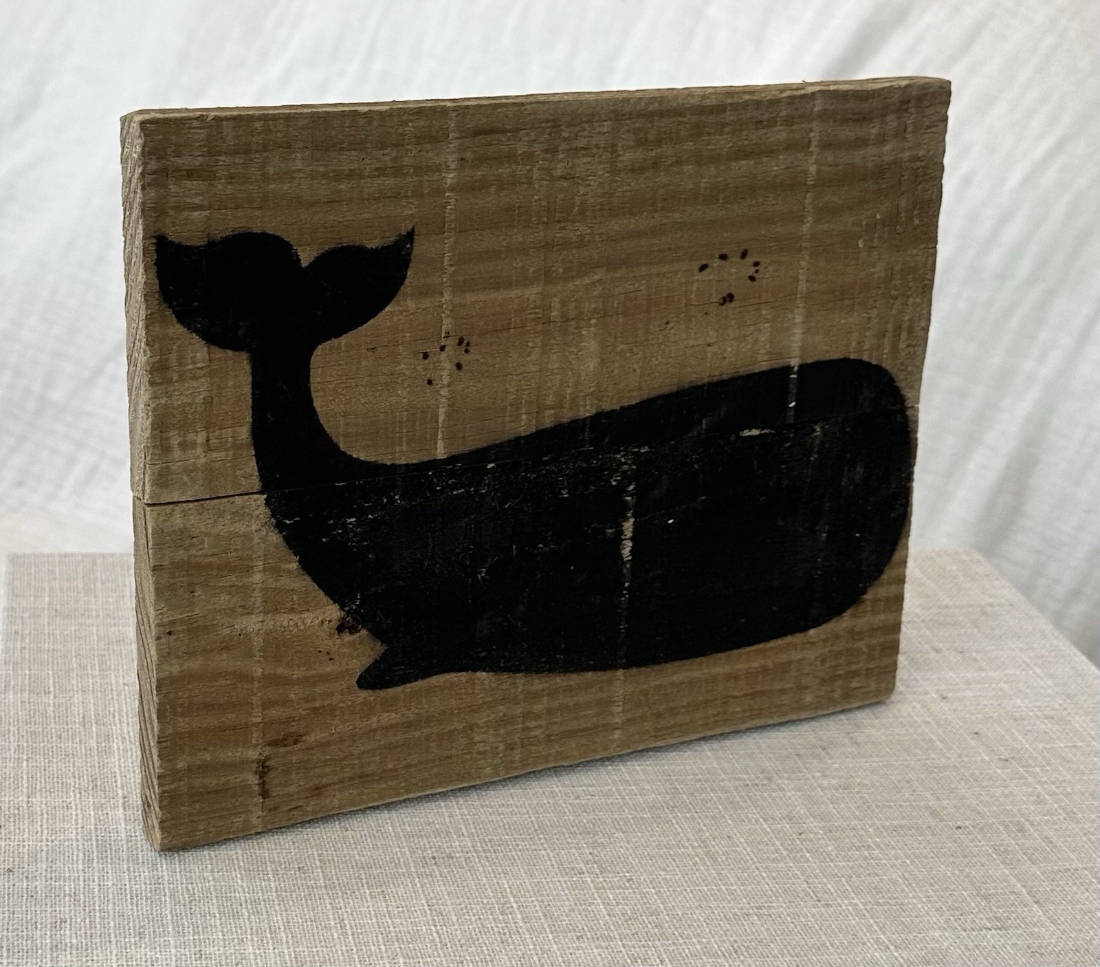 FOUR WINDS GIFTS Whale Board Frame NANTUCKET SHOP Coast Beach Decor RUSTIC WOOD