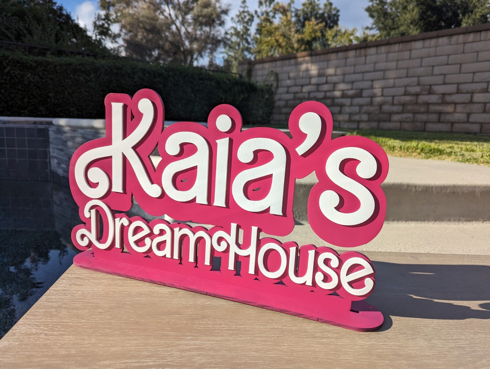 Custom Wooden Name Sign – Home Decor & Kids Wall Hanging | Personalized