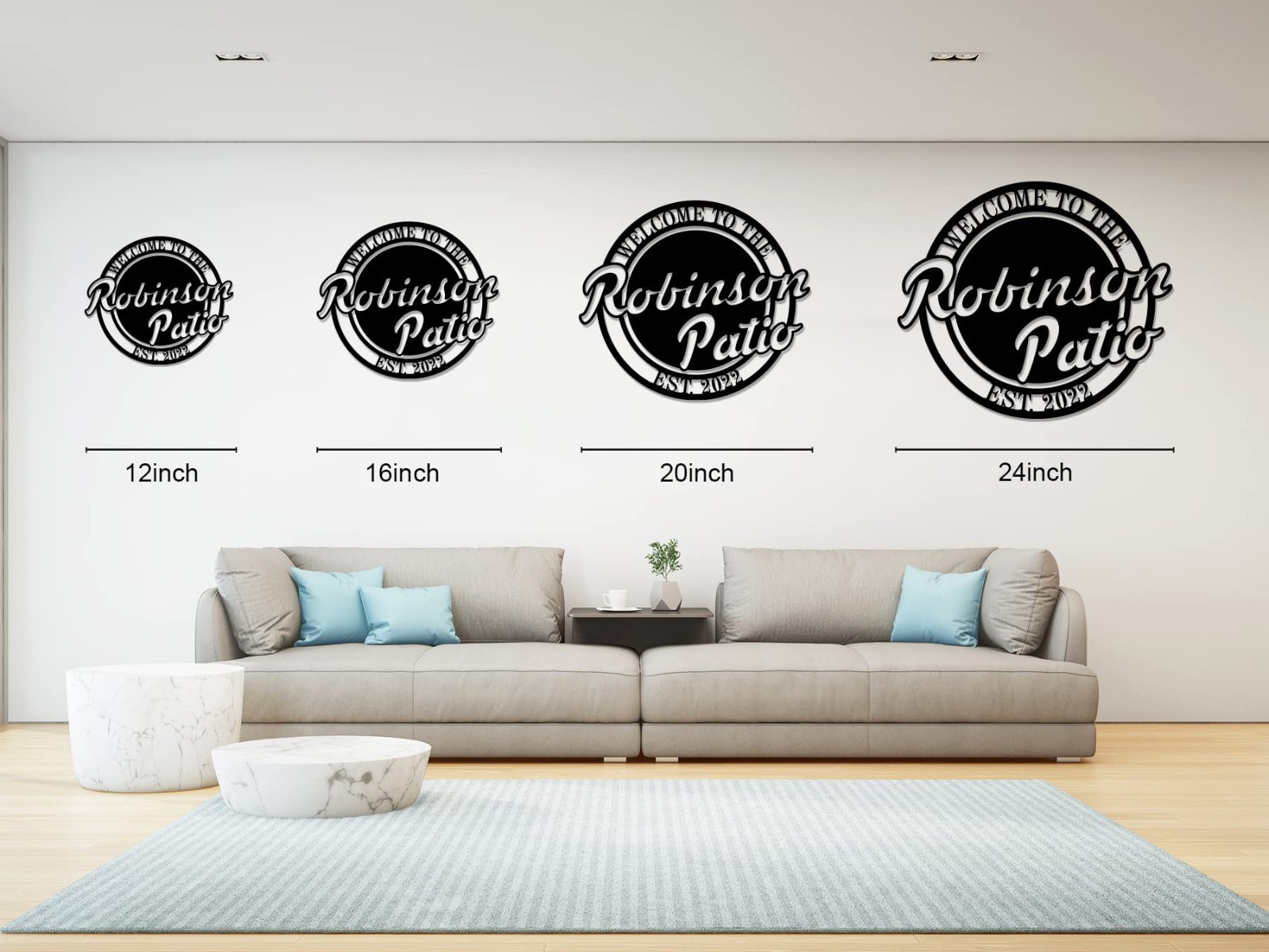 Personalized Patio Signs Outdoor,Personalized Outdoor Signs for Patio