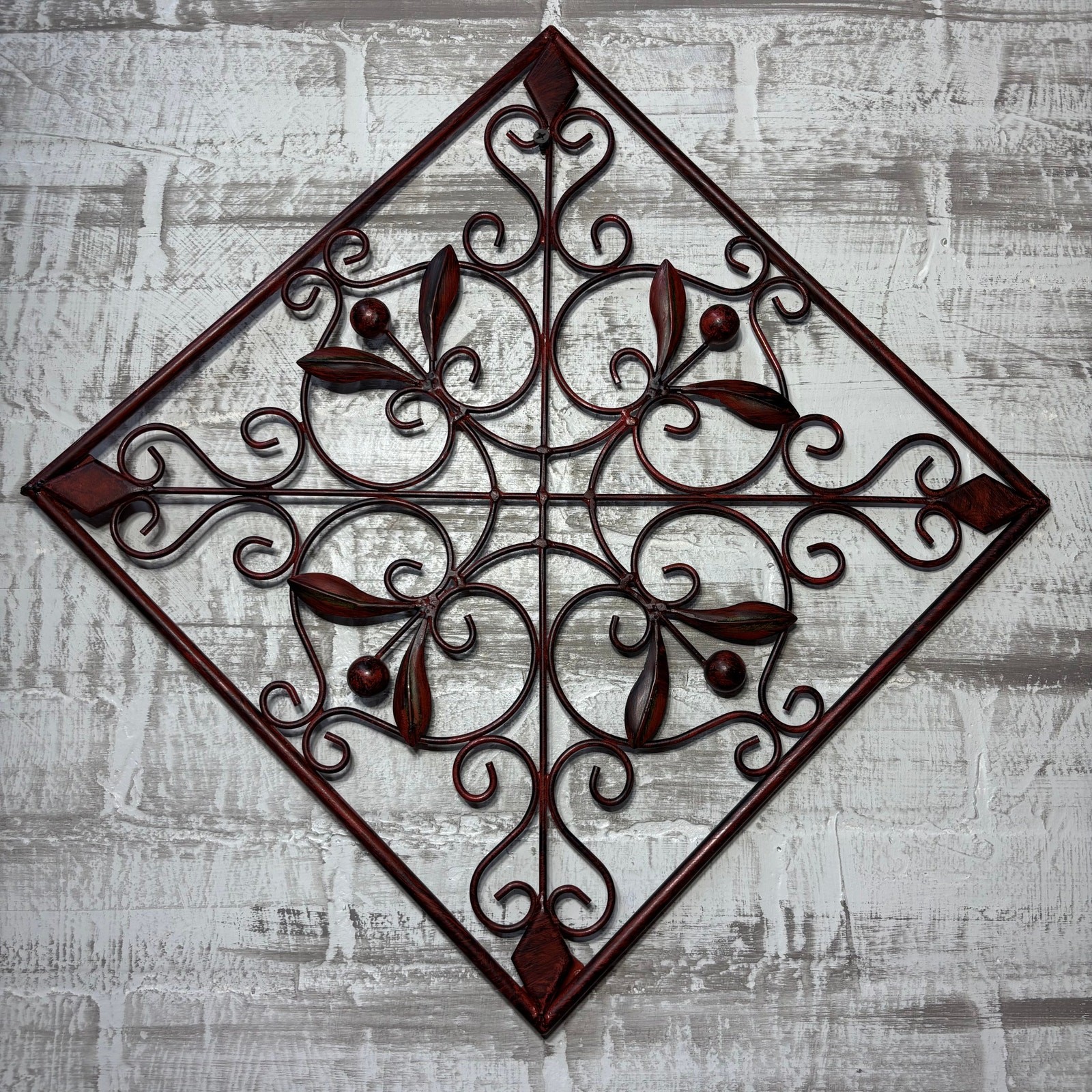 Wrought Iron Scroll Decor