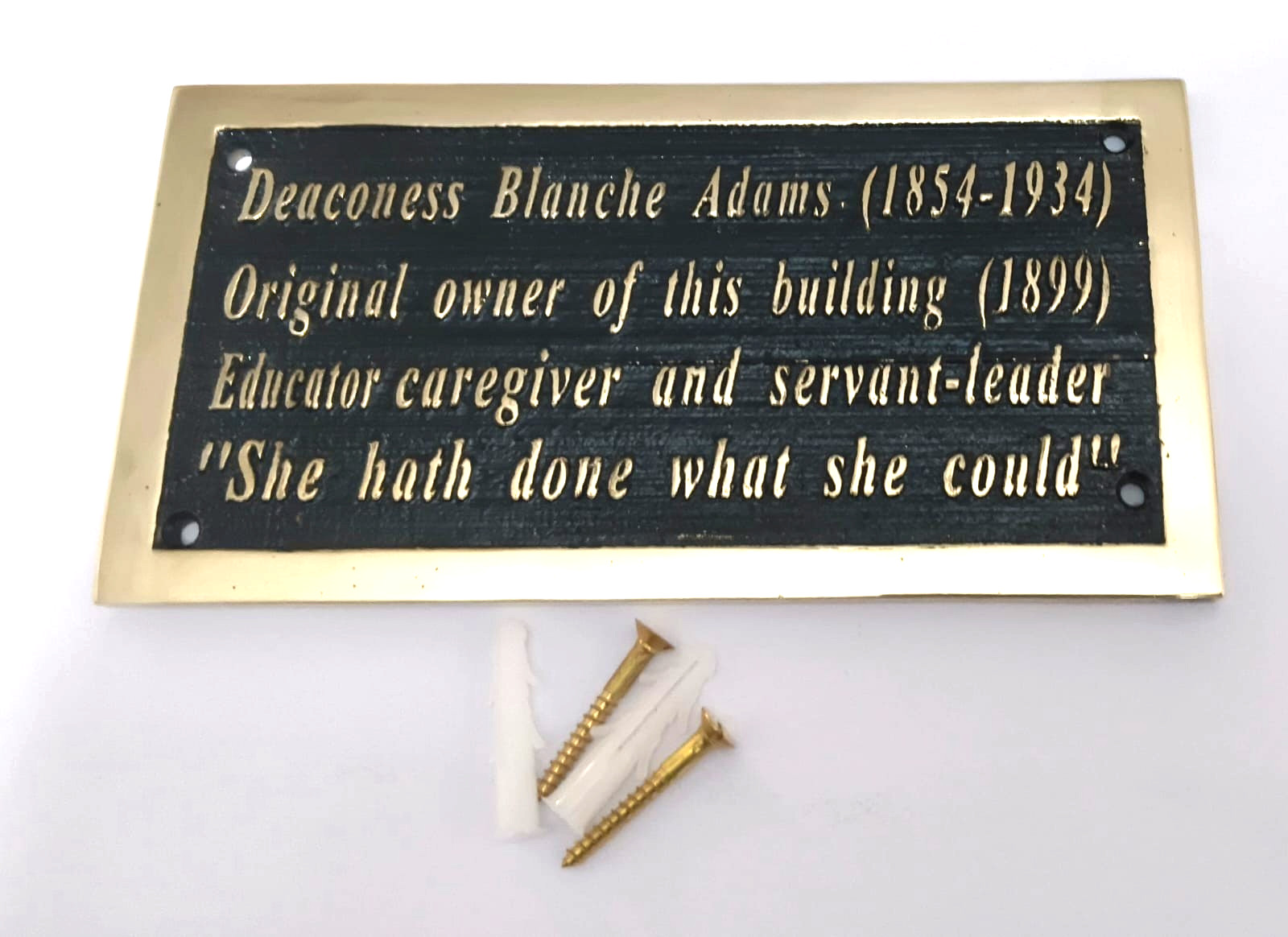 Customized classic brass signs – Nautical signs and plaques – Heavy duty 3D