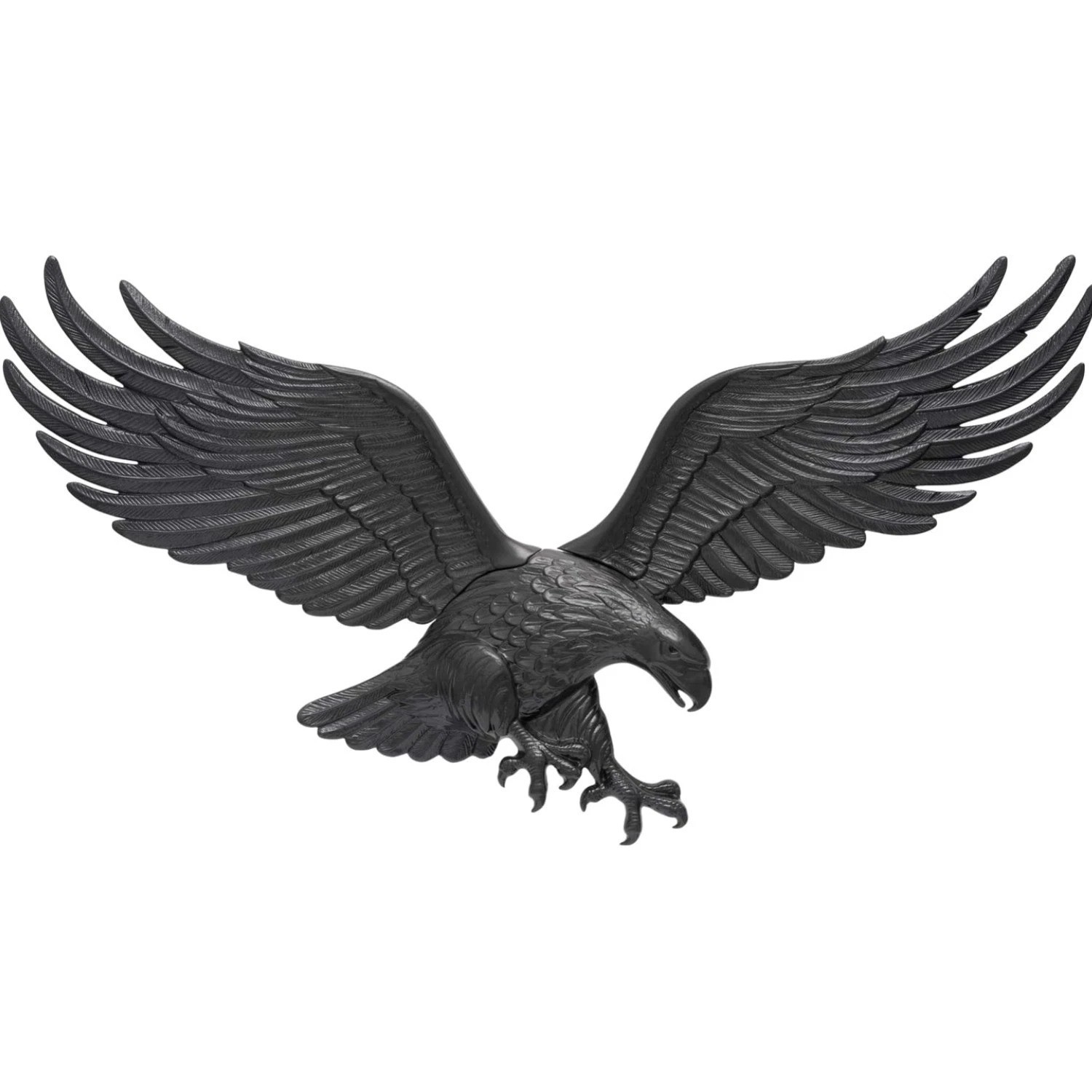 Products Decorative Wall Eagle, 36-Inch, Black