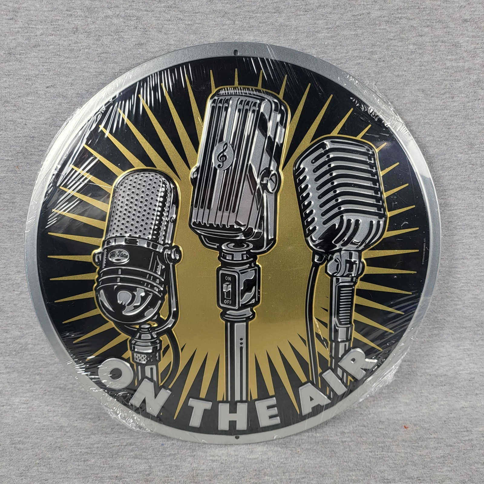 On The Air Medal Sign Adds To Any Music Room Or Office