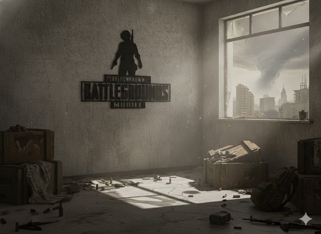 PUBG mobile Laser cutting on Basswood Wall artwork decoration size approx. 12”