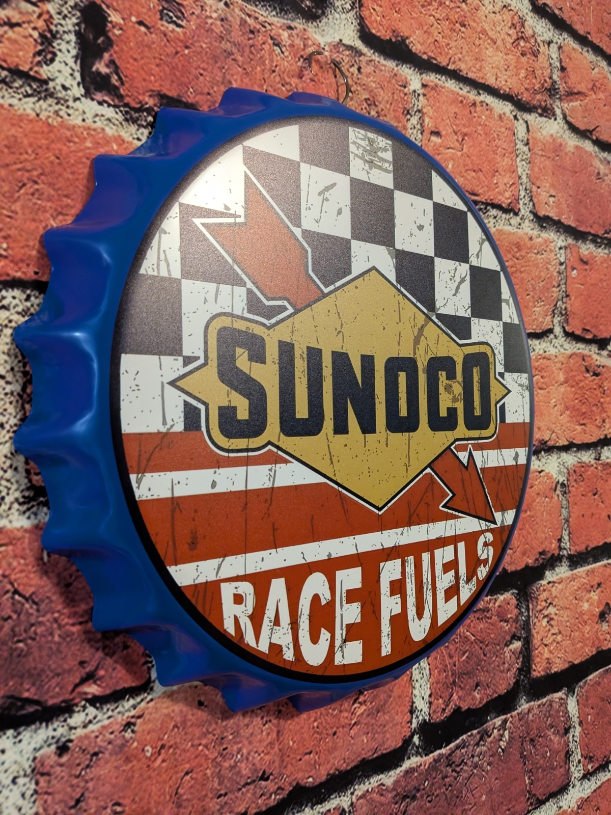 Sunoco Racing Sign (14″) Mancave Garage Bar Patio Home Decor