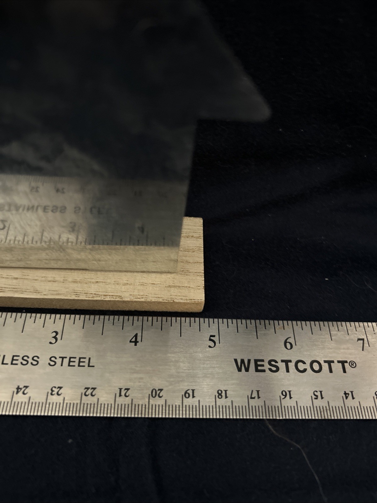 Decorative Galvanized Tin House On Wood Stand