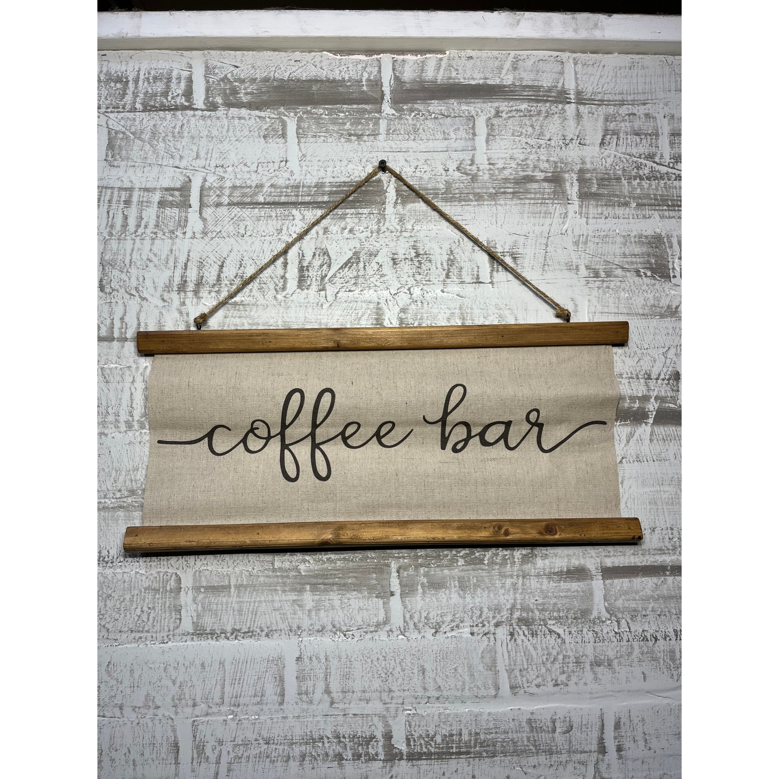 “Coffee Bar” Canvas Decor