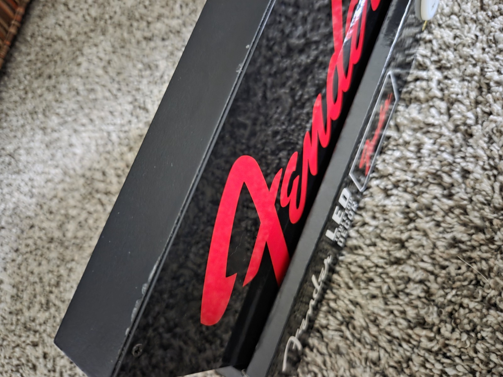 Fender Battery Powered Lighted Tabletop Sign