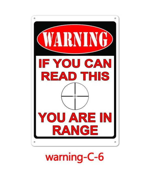 New Warning nothing here worth dying for Vintage Rustic Decor Tin Metal Signs