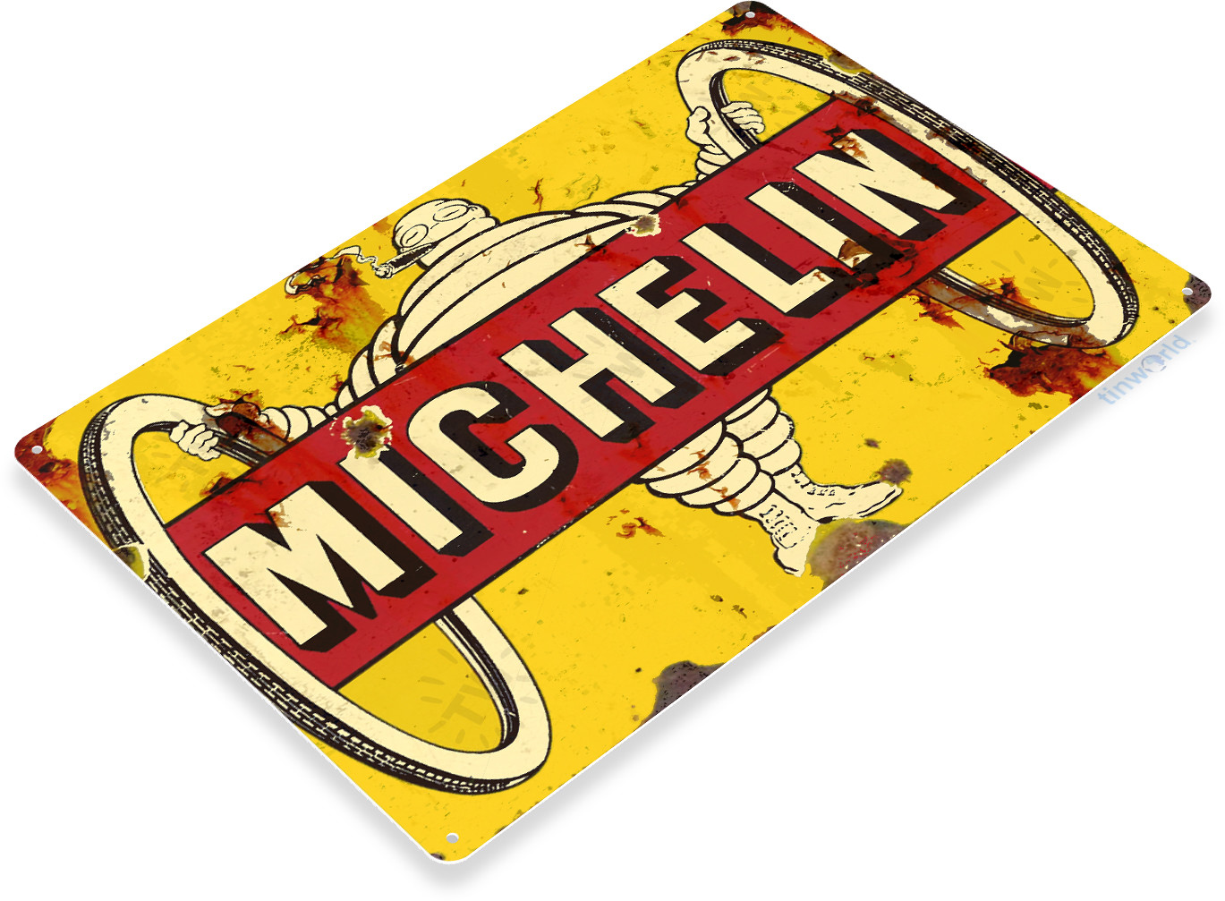 TIN SIGN Michelin Tires Wheels Tubes Parts Service Auto Shop Garage A938