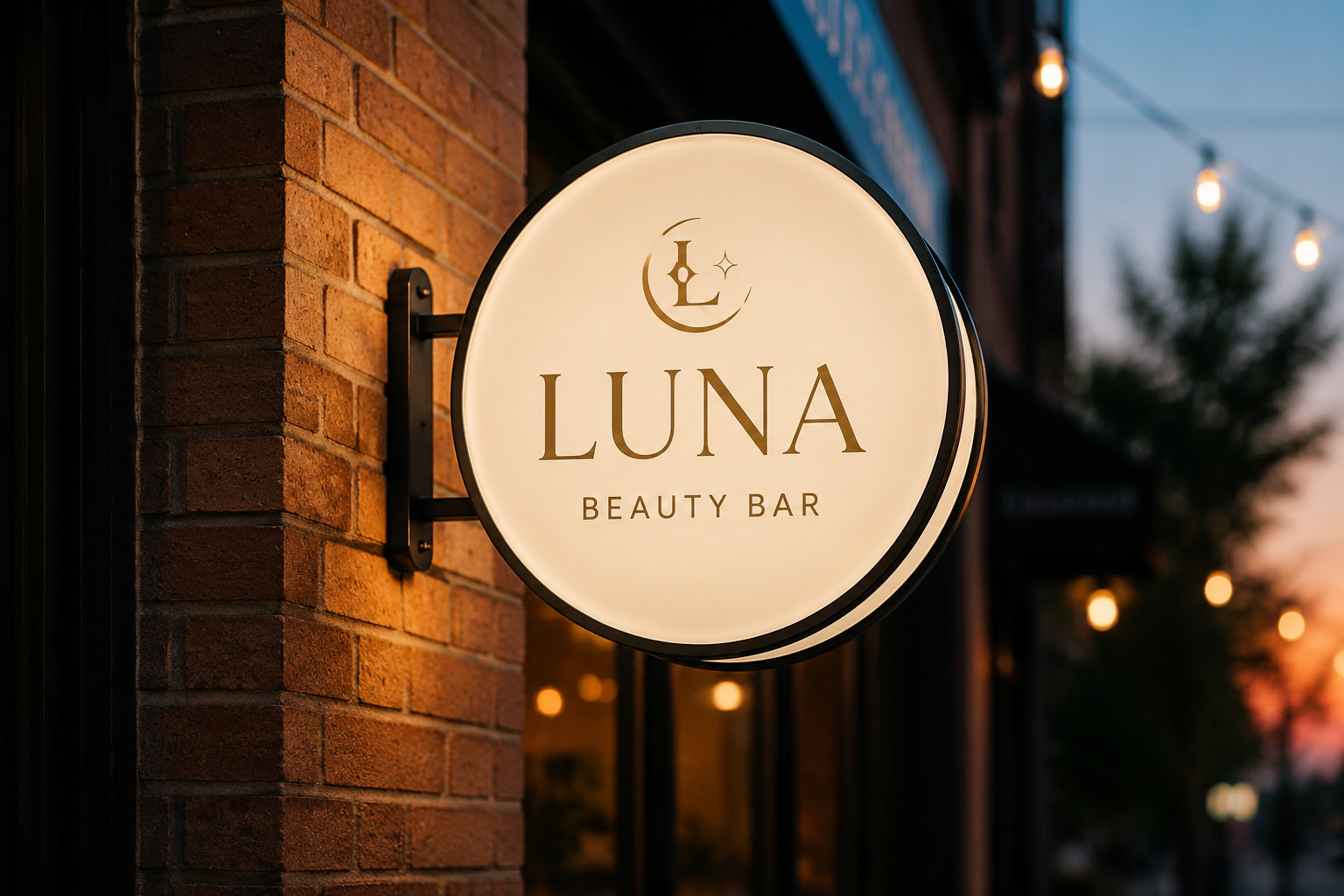 Custom Double Sided LED Light Box Sign | Illuminated Outdoor Shop Sign