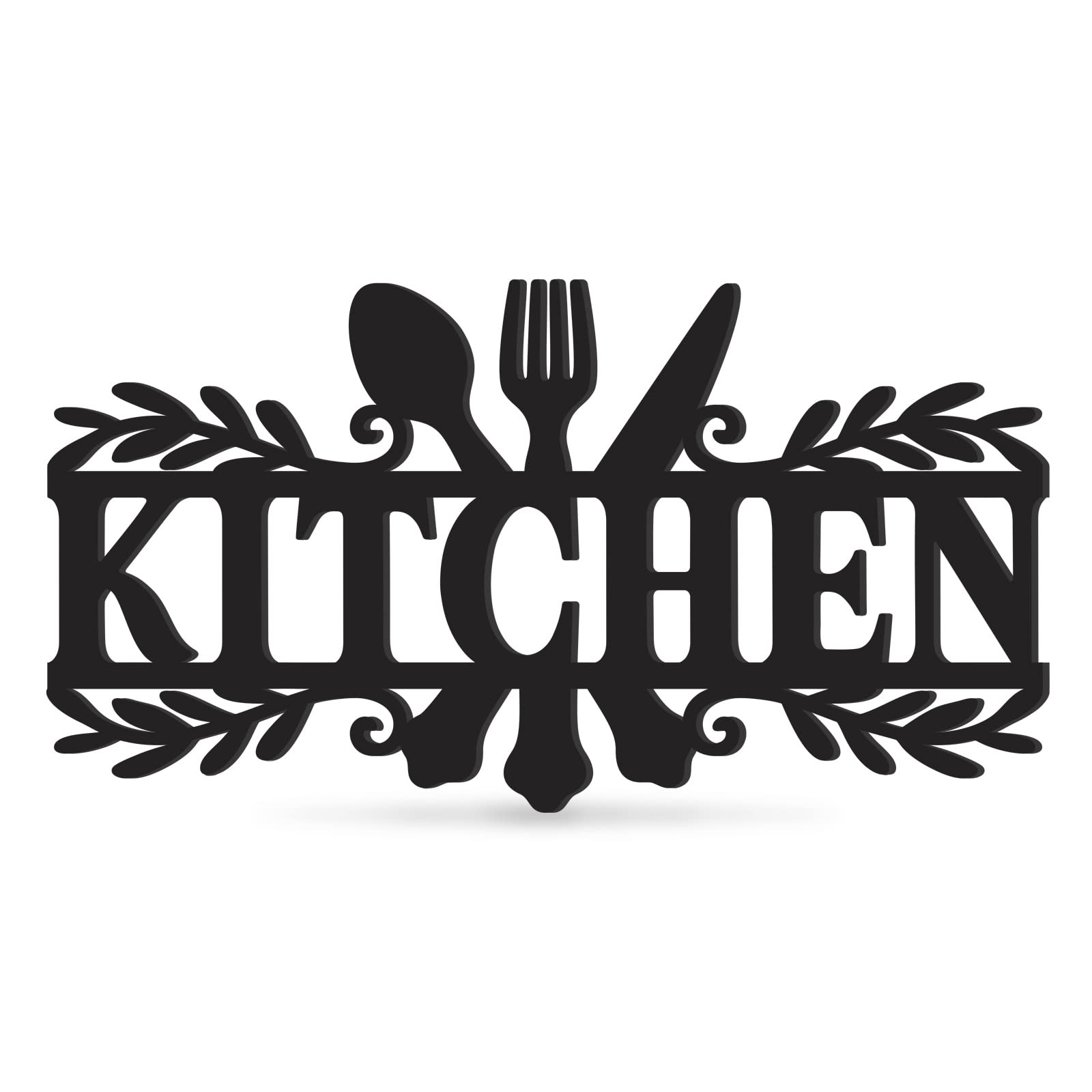 Kitchen Sign,Dining Room Wall Decor Rustic Metal Kitchen Decor Sign,Kitchen W…