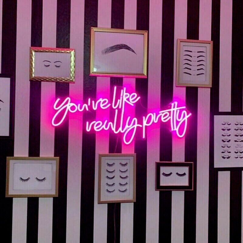 Custom LED Neon Light Signs Birthday Wedding Party Beer Bar for Room Wall Decor