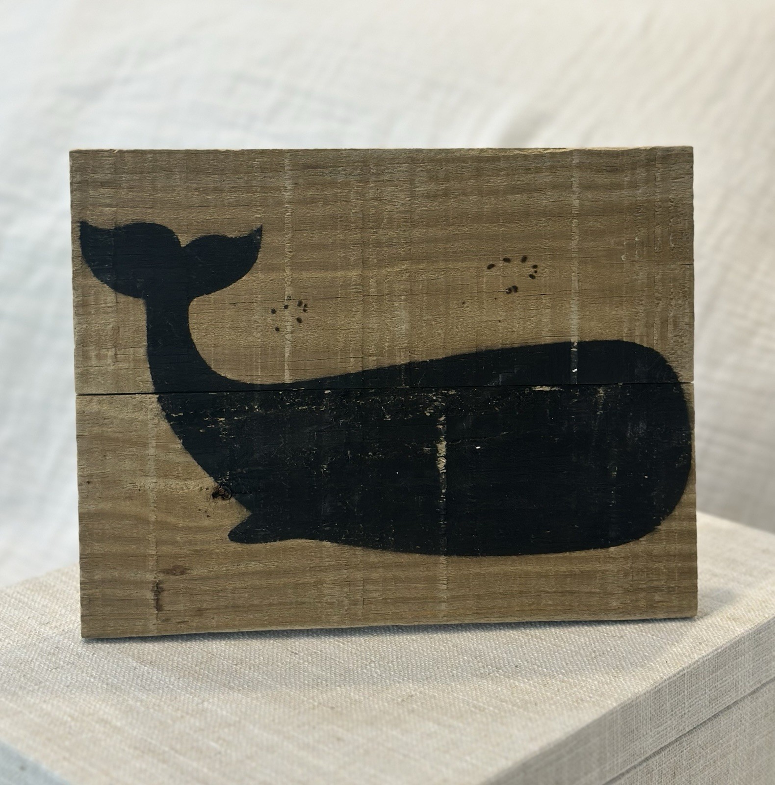 FOUR WINDS GIFTS Whale Board Frame NANTUCKET SHOP Coast Beach Decor RUSTIC WOOD