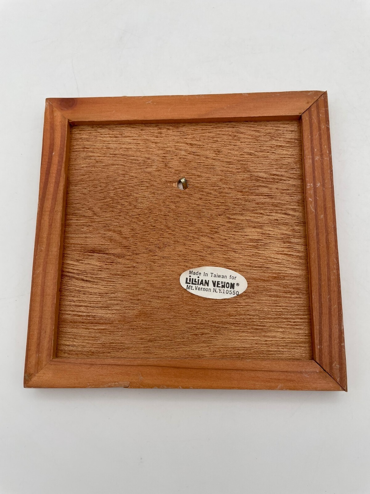 Vintage Framed Lillian Vernon Tile Trivet