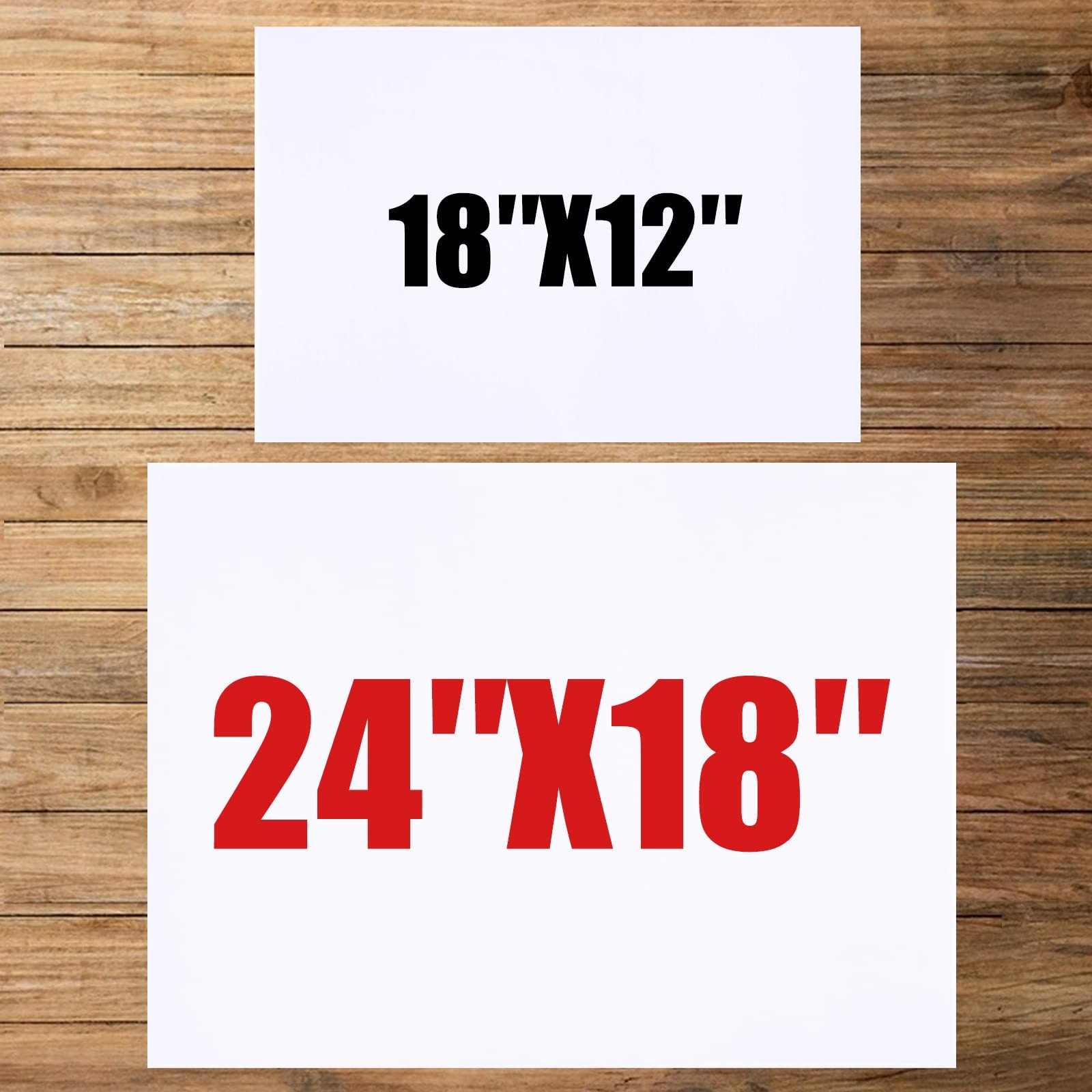 10 Large Blank Yard Signs with Stakes 18 x 24″,Corrugated Plastic Lawn Sign k…