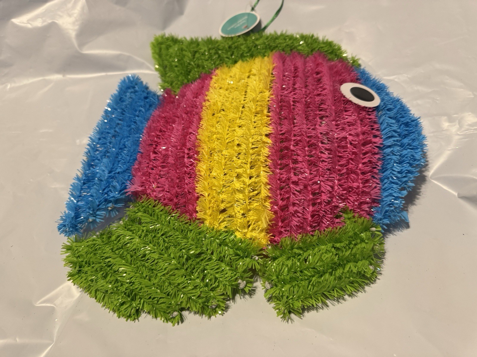3 Tinsel Fish, Dolphin and Sun summer Sign new with tags