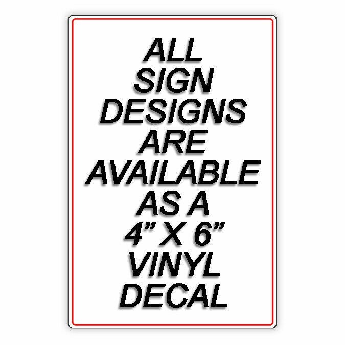 Do Not Pick The Flowers Metal Sign 5 SIZES no picking plucking keep out SW058