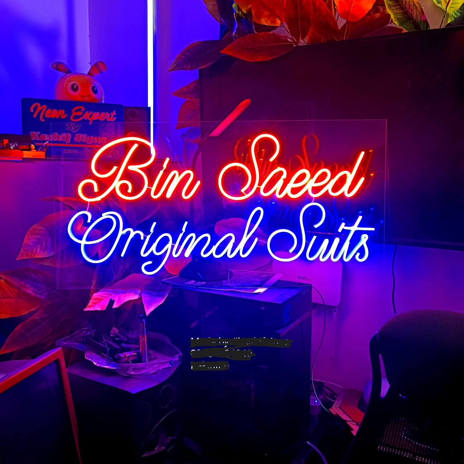 Custom Neon Light Signs for Home and Office Wall Decor, Wedding or Party Gifting