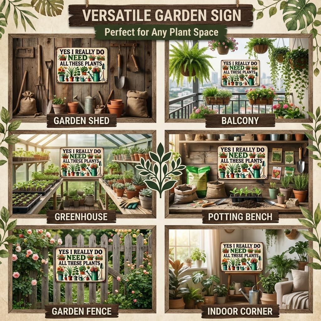 Garden Gifts I Really Need All These Plants Vintage Gardening Signs for Home …