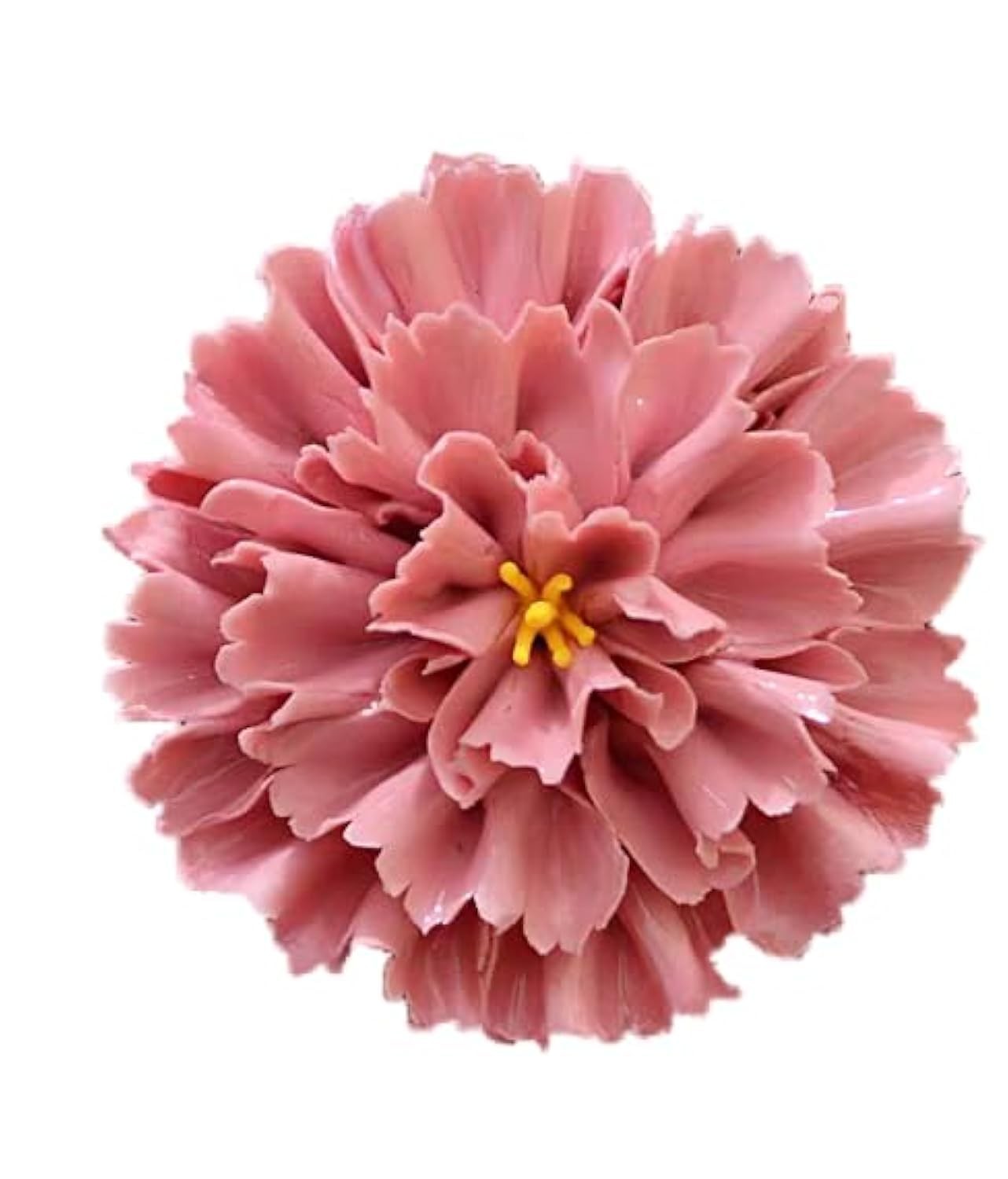 AMERRY Ceramic Wall Flower Decor Artificial 3D Flower Wall Art，Handmade 3D Wa…