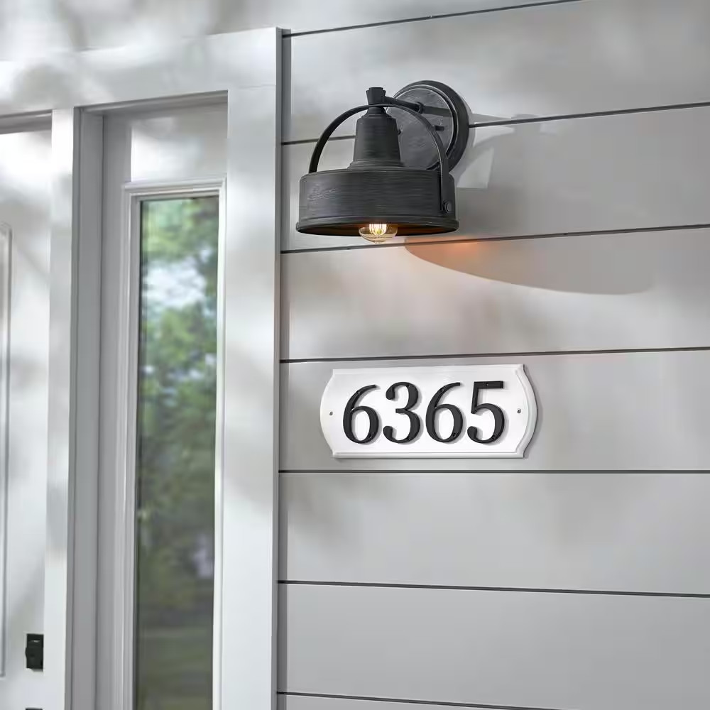 Paintable White Address Plaque
