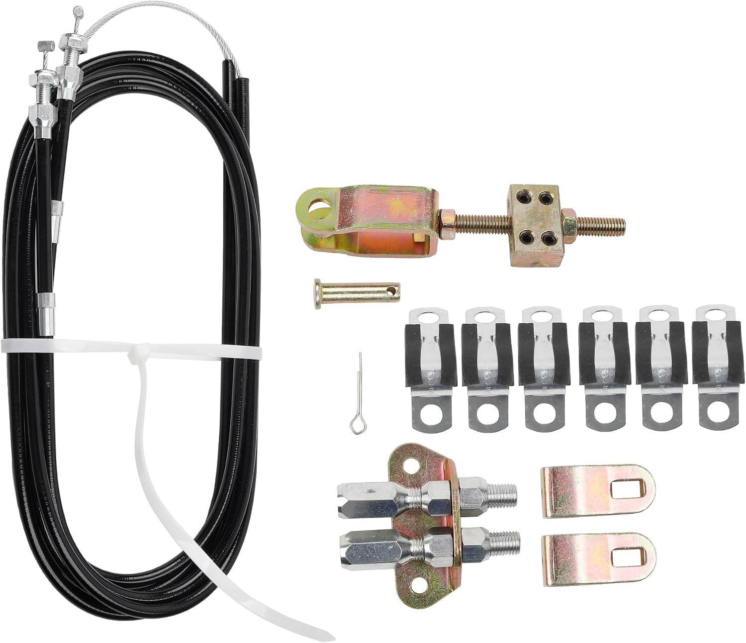 330-9371 Universal Rear Disc/Drum Emergency Parking Brake Cable Complete Kit 110