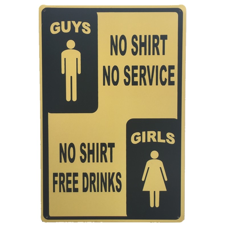 Vintage Retro Tin Signs Wall Decor Metal Bar Plaque Pub Poster Club Tavern Shop