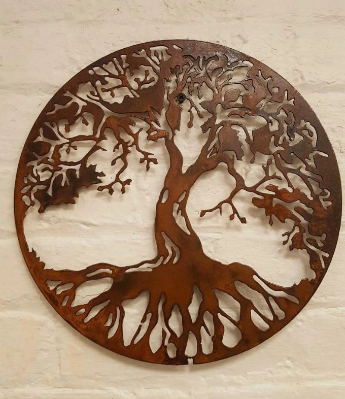 Tree of life metal sign Tree of life wall decor Tree of life Wall art