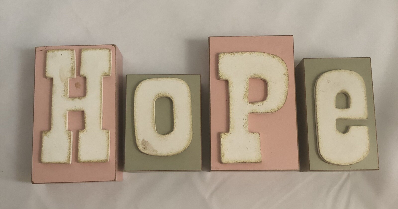 Wood decor HOPE Heavy Wood 2 Lb for 4 Pieces Wood See Photos Details