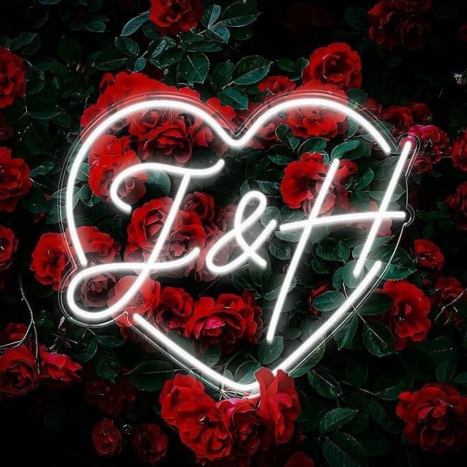 Handcrafted Personalised Neon Lights – Custom Name & Logo LED Wall Hangings