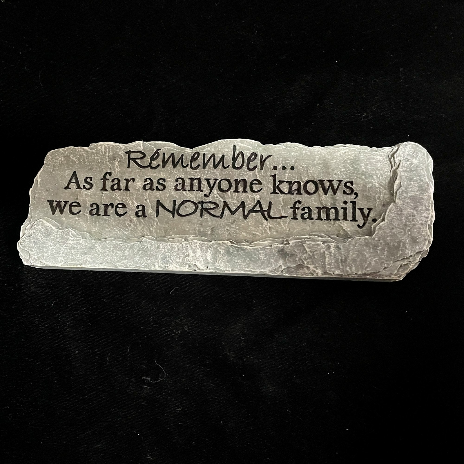 Remember …As Far as Anyone Knows, We are a NORMAL family. Carson’s Light-Heart