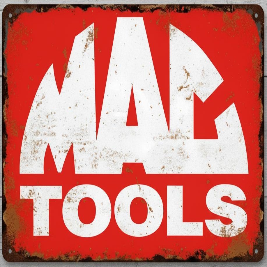 Mac Tools 12 x 12 Square Vintage Novelty Metal Sign Made In USA New!